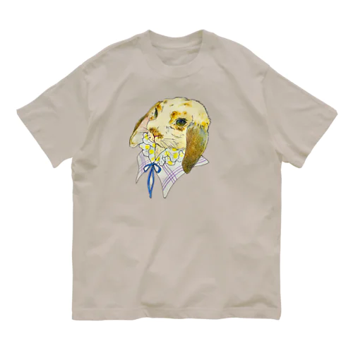 ロップイヤーのお姉さん Organic Cotton T-Shirt