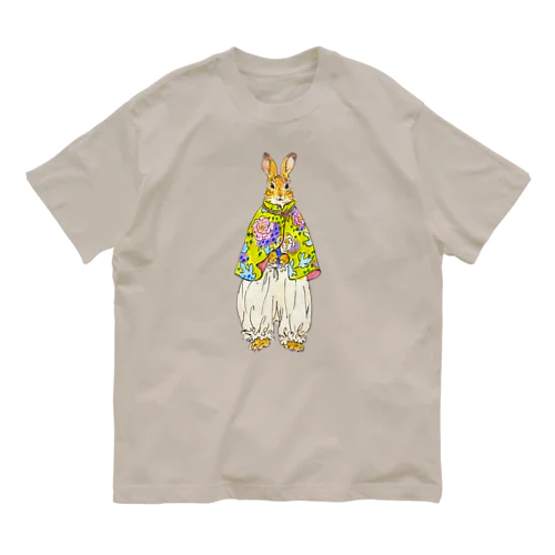 ファッションモデルのウサギ Organic Cotton T-Shirt