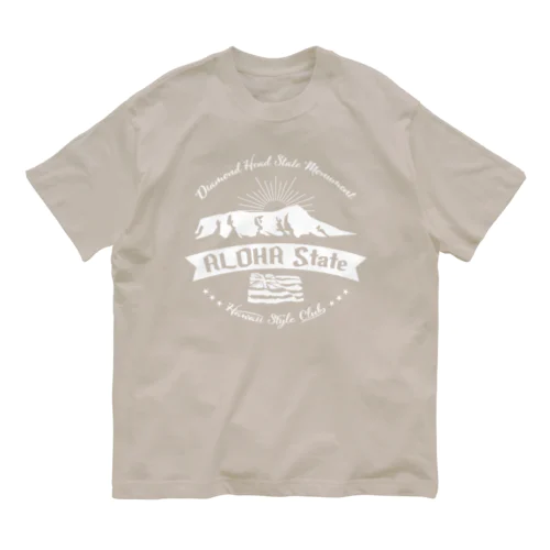 HONOLULU VOLCANO オーガニックコットンTシャツ