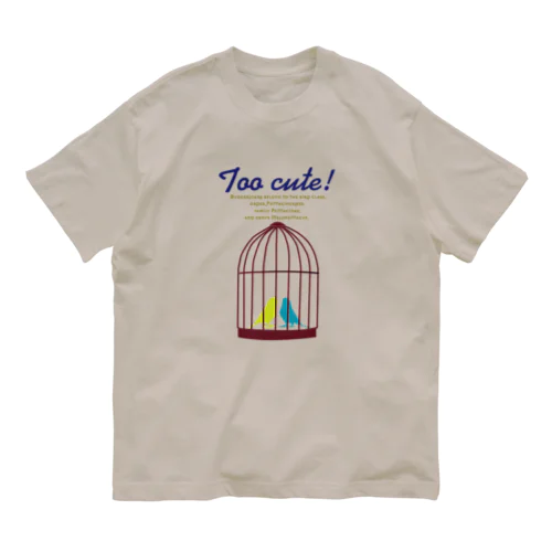 インコTypeB オーガニックコットンTシャツ