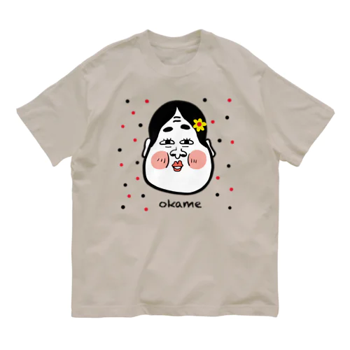 おかめさん Organic Cotton T-Shirt
