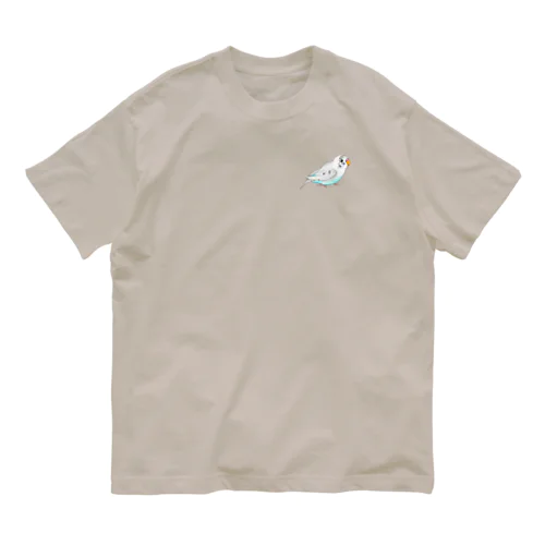 セキセイインコのピーコちゃん Organic Cotton T-Shirt