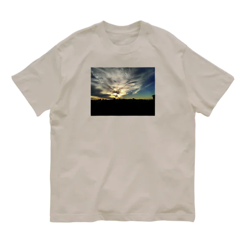 凛々しい空 オーガニックコットンTシャツ