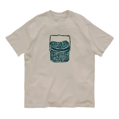 アウトドア・キャンプデザイン「飯盒＜文字なし＞」 Organic Cotton T-Shirt