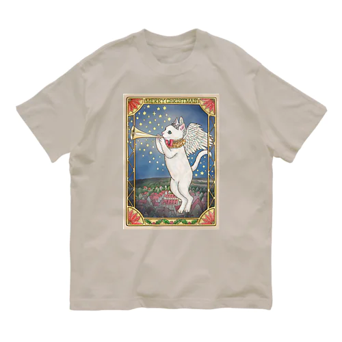 　ねこ天使 in Xmas Organic Cotton T-Shirt
