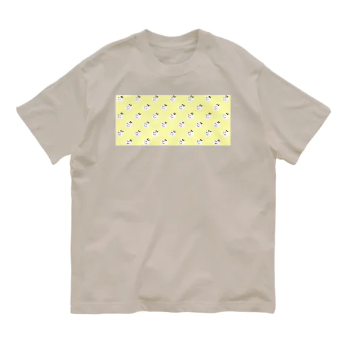 クマバチと水玉 Organic Cotton T-Shirt