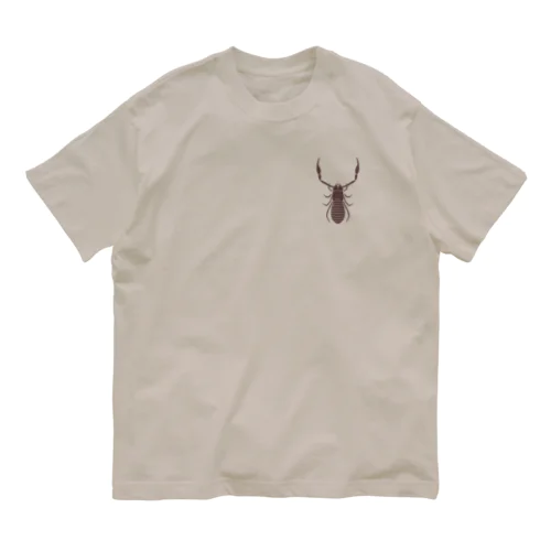 ワンポイント・ツチカニムシ Organic Cotton T-Shirt