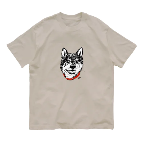 くろしばのろくすけ オーガニックコットンTシャツ