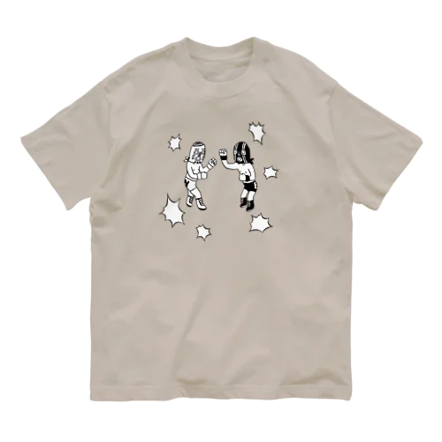 ルチャリブレ_01 オーガニックコットンTシャツ