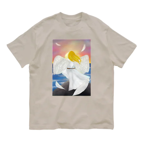 落陽天使 オーガニックコットンTシャツ