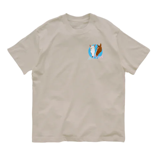 馬アイ、パールキャラクターグッズ Organic Cotton T-Shirt