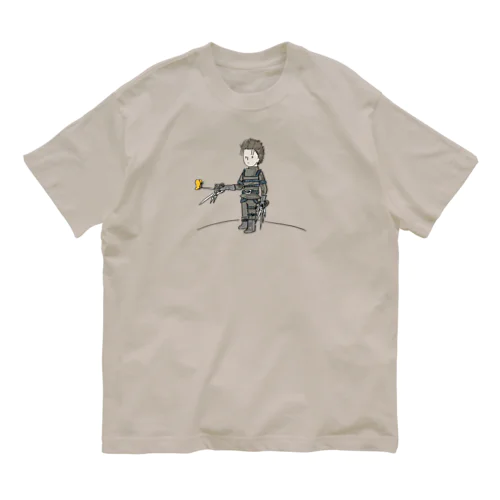 手がハサミの王子さま（星の王子さま） Organic Cotton T-Shirt