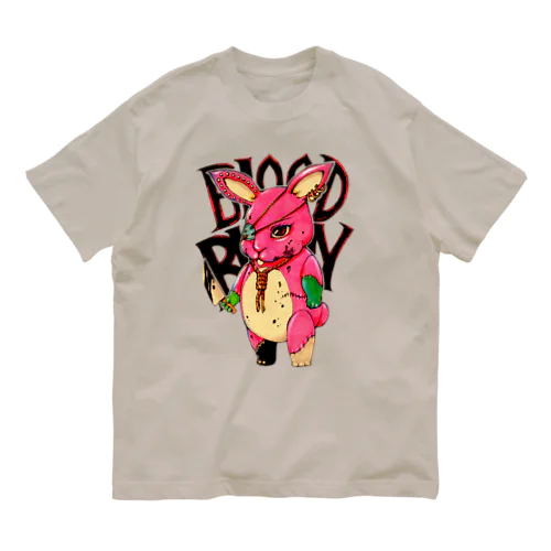 BLOOD BUNNY オーガニックコットンTシャツ