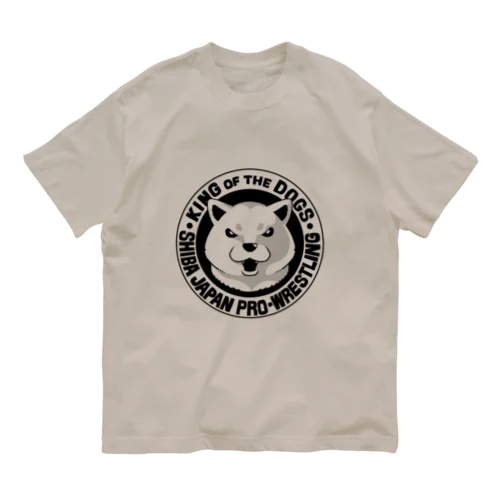 柴日本プロレス（赤柴） Organic Cotton T-Shirt