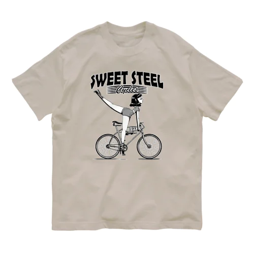 "SWEET STEEL Cycles" #1 Organic Cotton T-Shirt