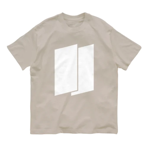 11/White Organic Cotton T-Shirt