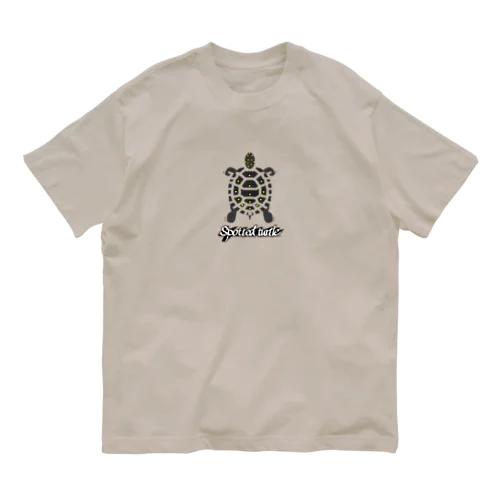 キボシイシガメ オーガニックコットンTシャツ