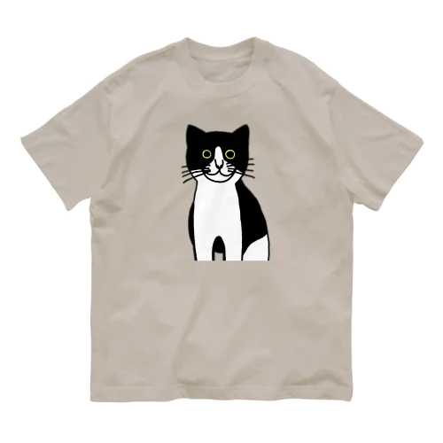 ハチワレちゃん Organic Cotton T-Shirt
