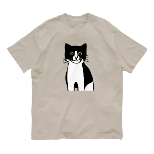 ハチワレちゃん オーガニックコットンTシャツ