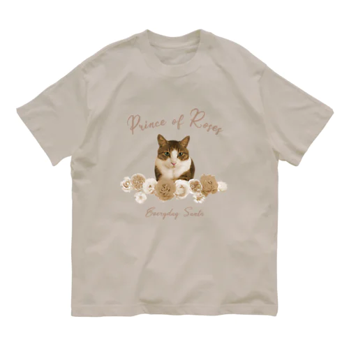 バラ王子サン太ですぅ Organic Cotton T-Shirt