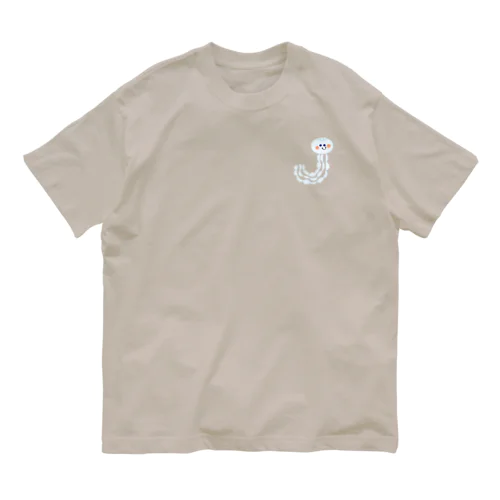 アルファベットどうぶつ　J　クラゲ オーガニックコットンTシャツ