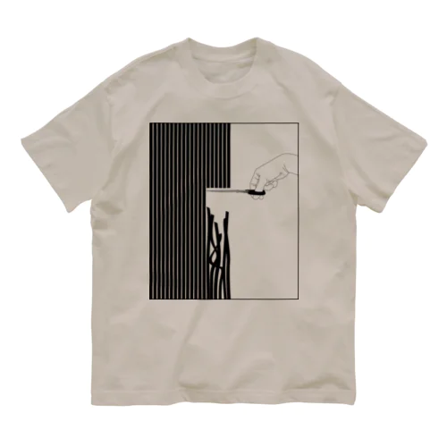 CUT -BLACK- オーガニックコットンTシャツ