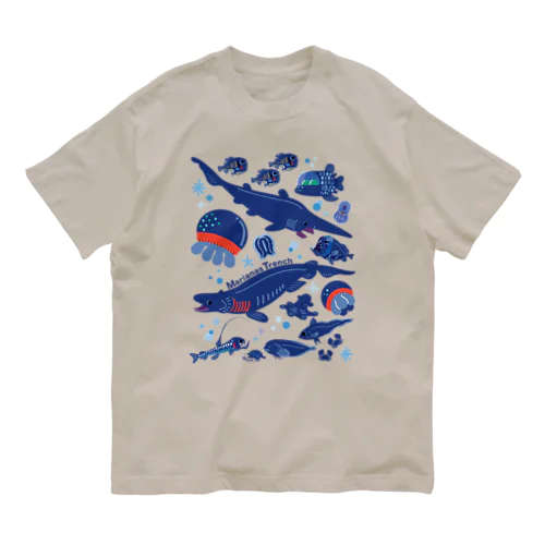 マリアナ海溝の深海生物たち Organic Cotton T-Shirt