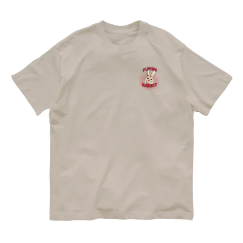 ご機嫌な12匹のうさぎ　logoありver Organic Cotton T-Shirt