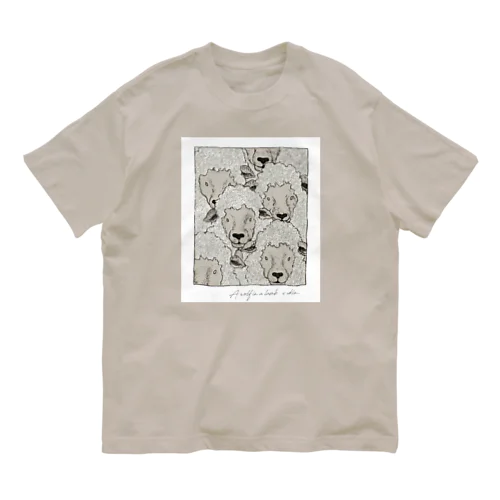 羊の群れ -A wolf in a lamb's skin- オーガニックコットンTシャツ