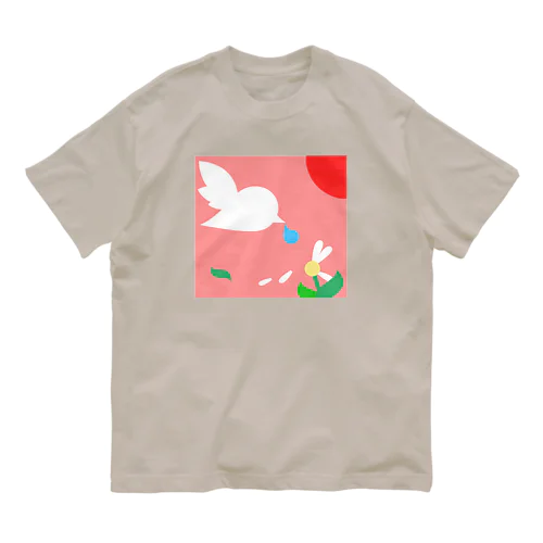 しずく Organic Cotton T-Shirt