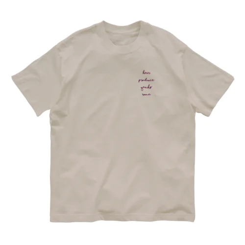 Yank’s women  オーガニックコットンTシャツ