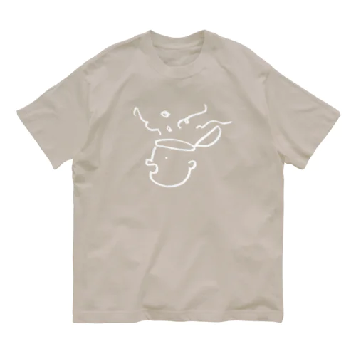 「ぱっかーん」シリーズ（大） オーガニックコットンTシャツ