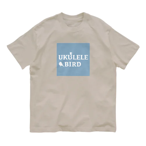 ウクレレバード公式グッズ（スクエアロゴ） Organic Cotton T-Shirt