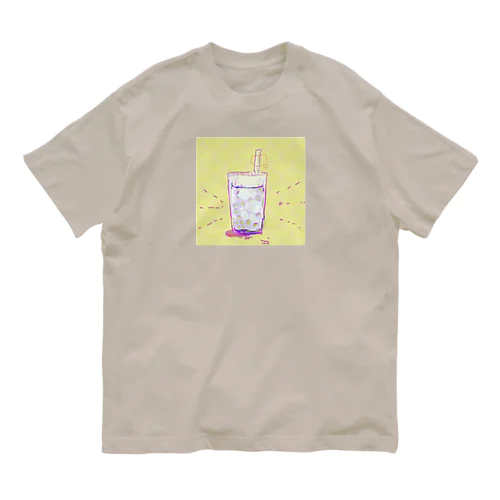 帰り道のタピオカ オーガニックコットンTシャツ