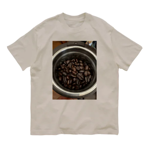 コーヒー見る Organic Cotton T-Shirt