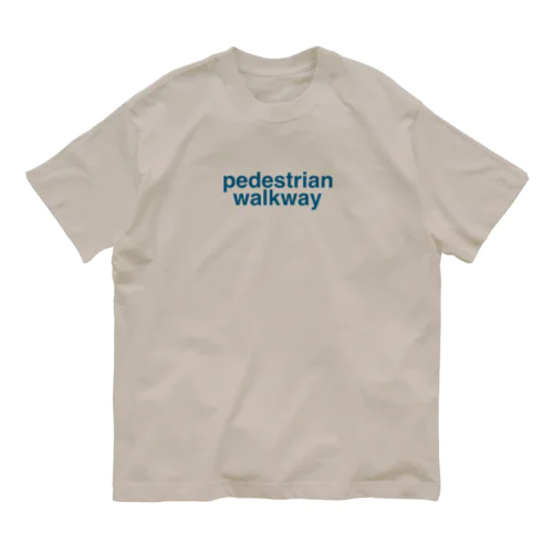 New York - Pedestrian Walkway オーガニックコットンTシャツ