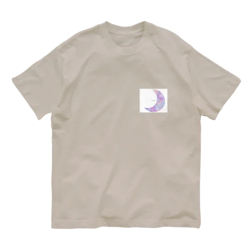 三日月🌙 オーガニックコットンTシャツ