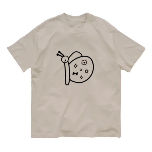 ちょう  オーガニックコットンTシャツ