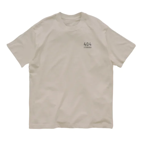 404cinema オーガニックコットンTシャツ