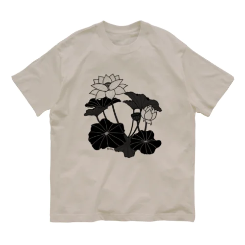 ロータス（グレー） Organic Cotton T-Shirt