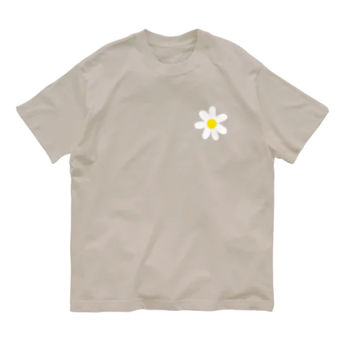 マーガレット🌼 オーガニックコットンTシャツ