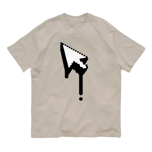 Drip Cursor Organic Cotton T-Shirt