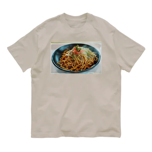 焼きそば オーガニックコットンTシャツ