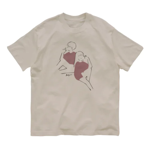 Bakyun. オーガニックコットンTシャツ