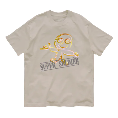 SUPER 　SOLDIER オーガニックコットンTシャツ