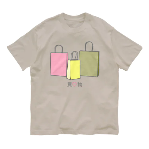 紙袋 買物 Organic Cotton T-Shirt