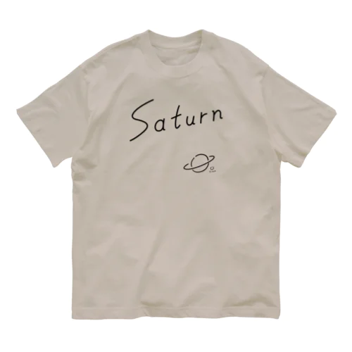 サターン Organic Cotton T-Shirt