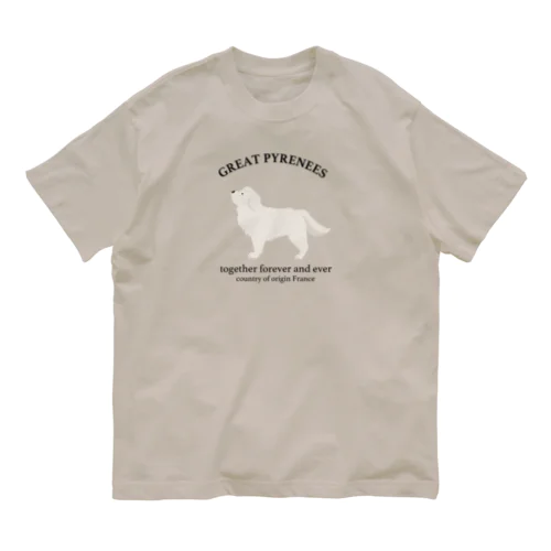 チャリティ/カスタムシリーズ/ピレニーズ Organic Cotton T-Shirt