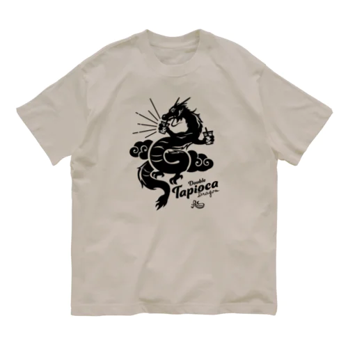 ダブルタピオカドラゴン Organic Cotton T-Shirt