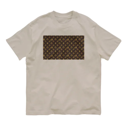 日本酒モノグラム Organic Cotton T-Shirt